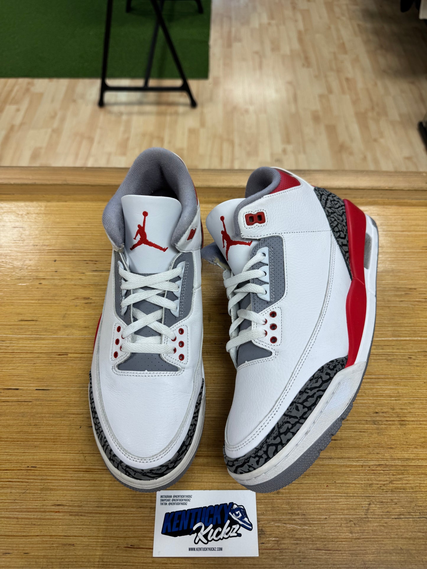 Jordan 3 Retro “Fire Red” 2022 (Sz 12)