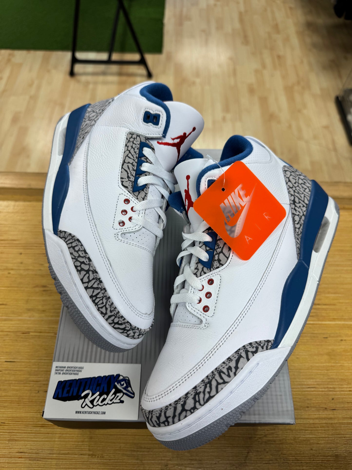 Jordan 3 Retro “True Blue” 2026 (Sz 10)