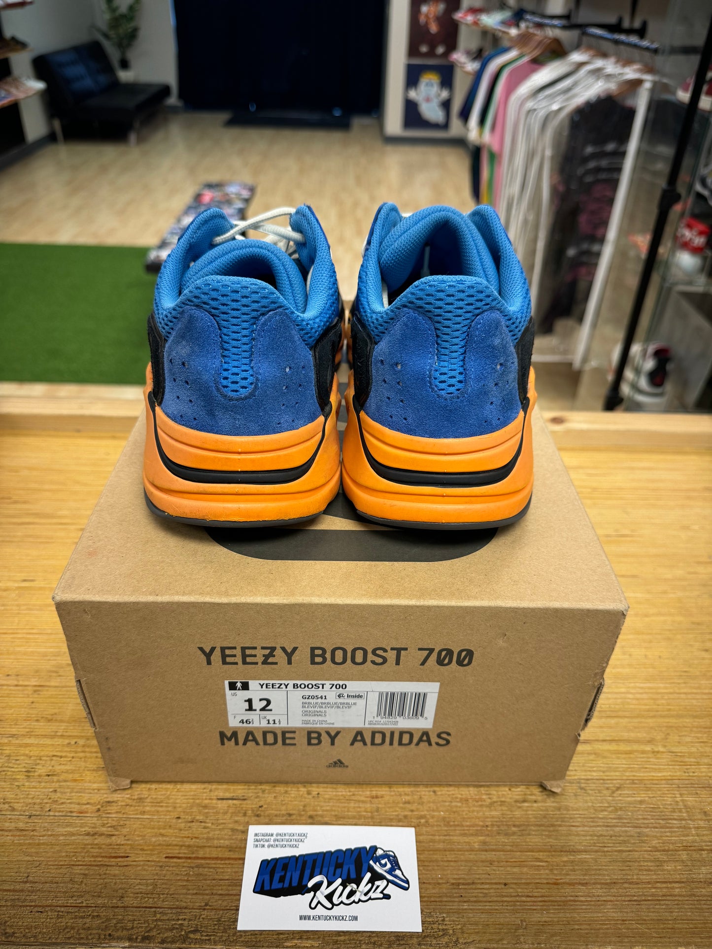 Yeezy Boost 700 “Bright Blue” (Sz 12) (USED)