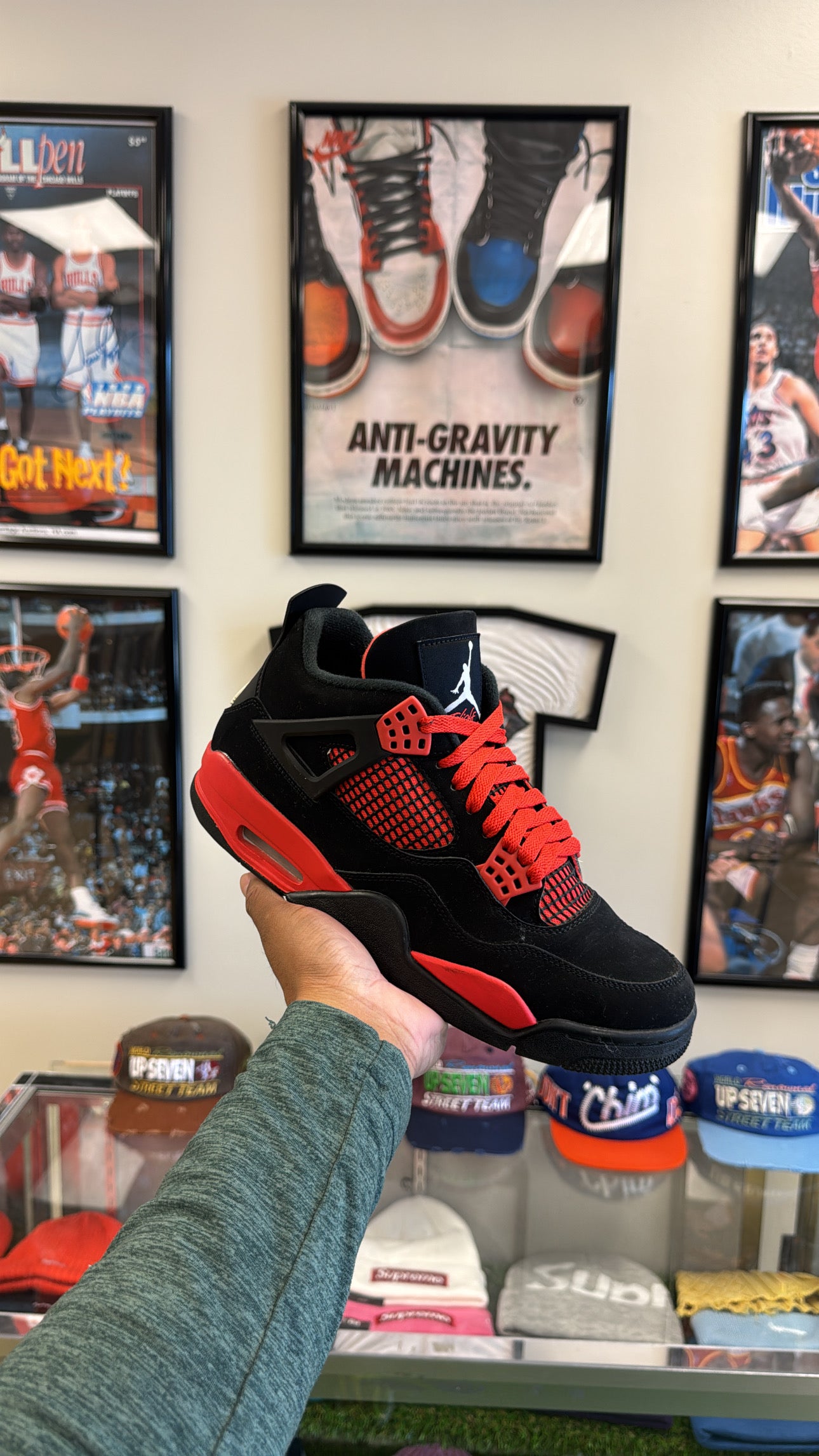 Jordan 4 Retro “Red Thunder” (Sz 9.5)