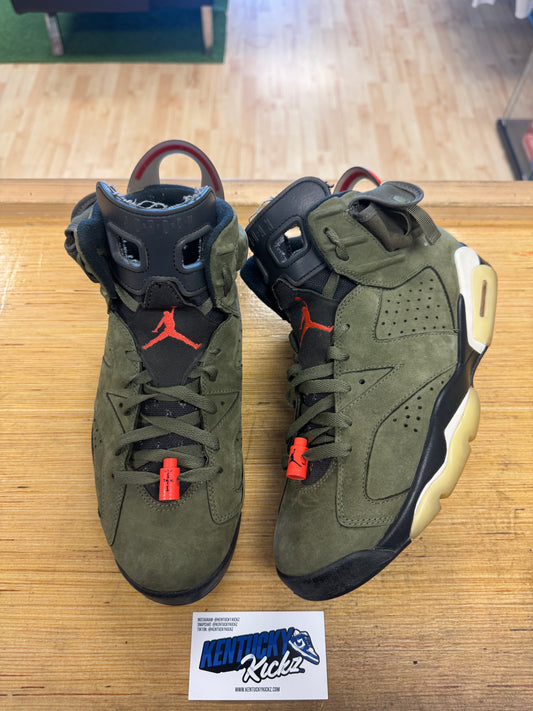 Jordan 6 Retro “Travis Scott” (Sz 10)