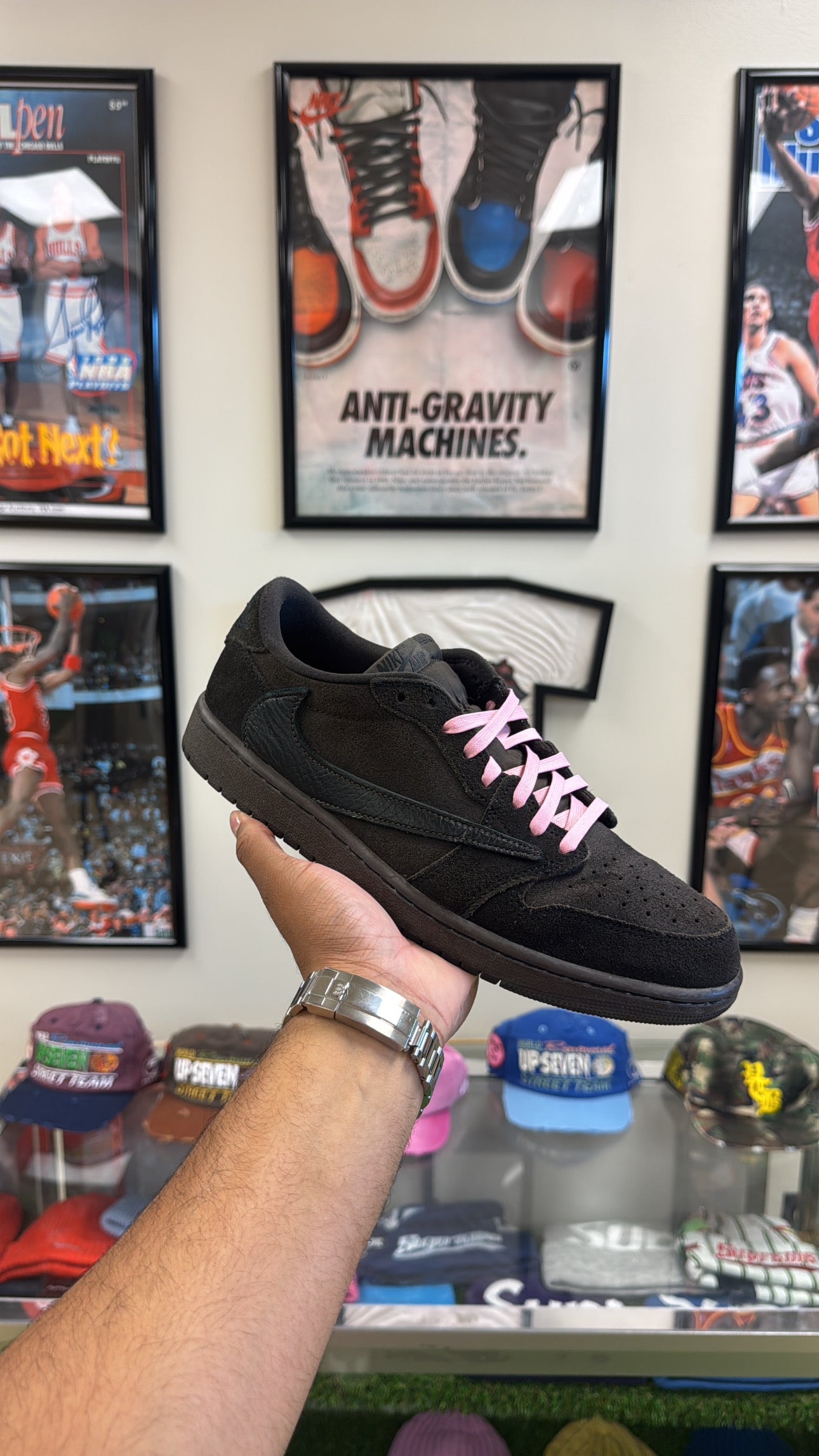 Jordan 1 Retro Low OG SP “Travis Scott Velvet Brown” (Sz 10)