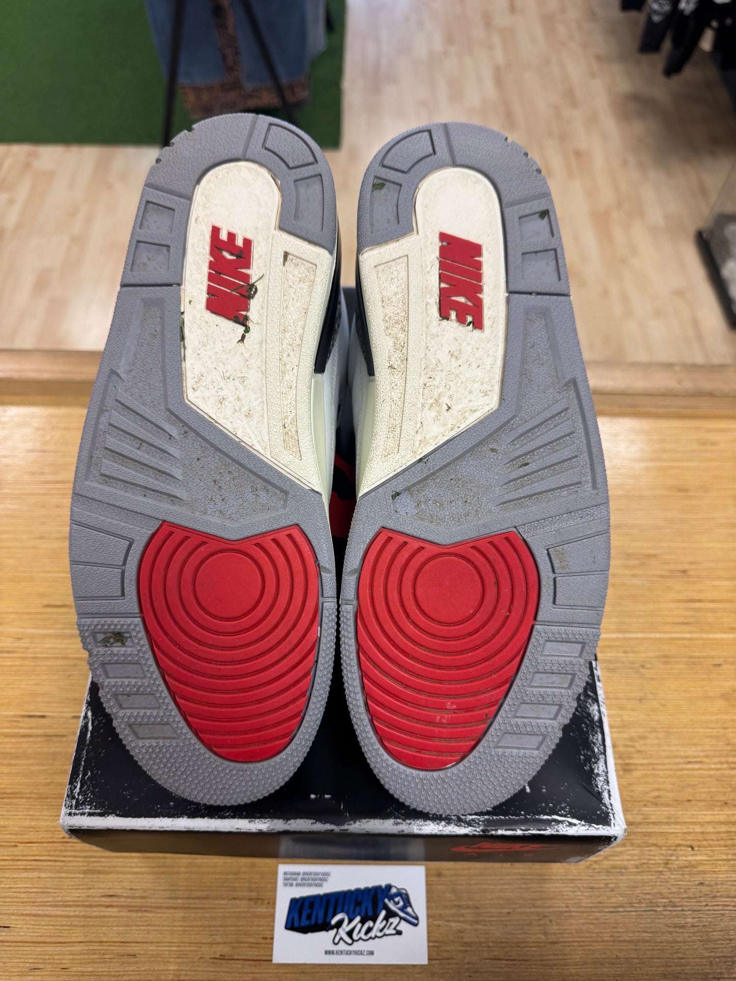 Jordan 3 Retro “White Cement Reimagined” (Sz 12)