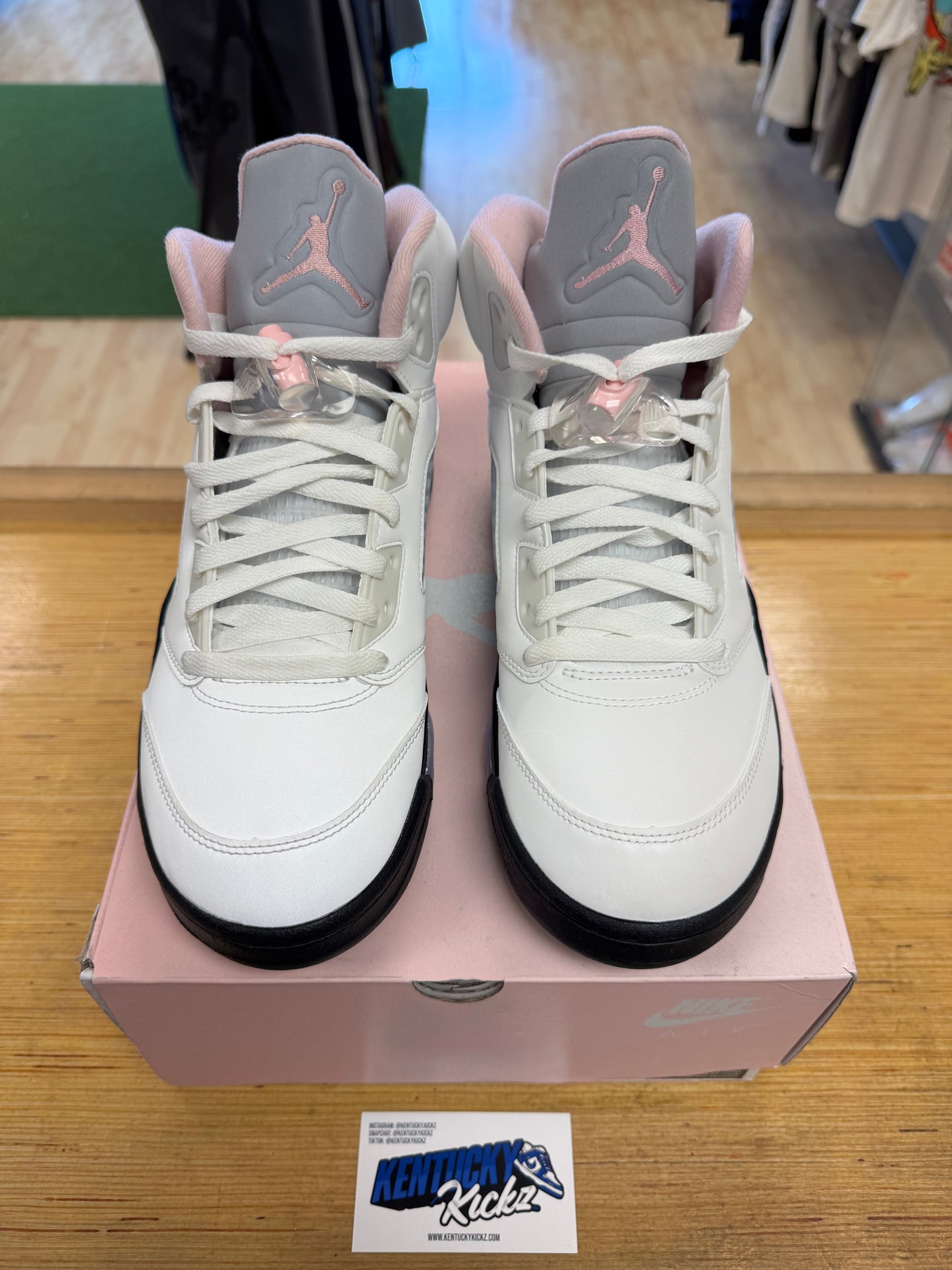 Jordan 5 Retro “Medium Soft Pink” (Sz 10)