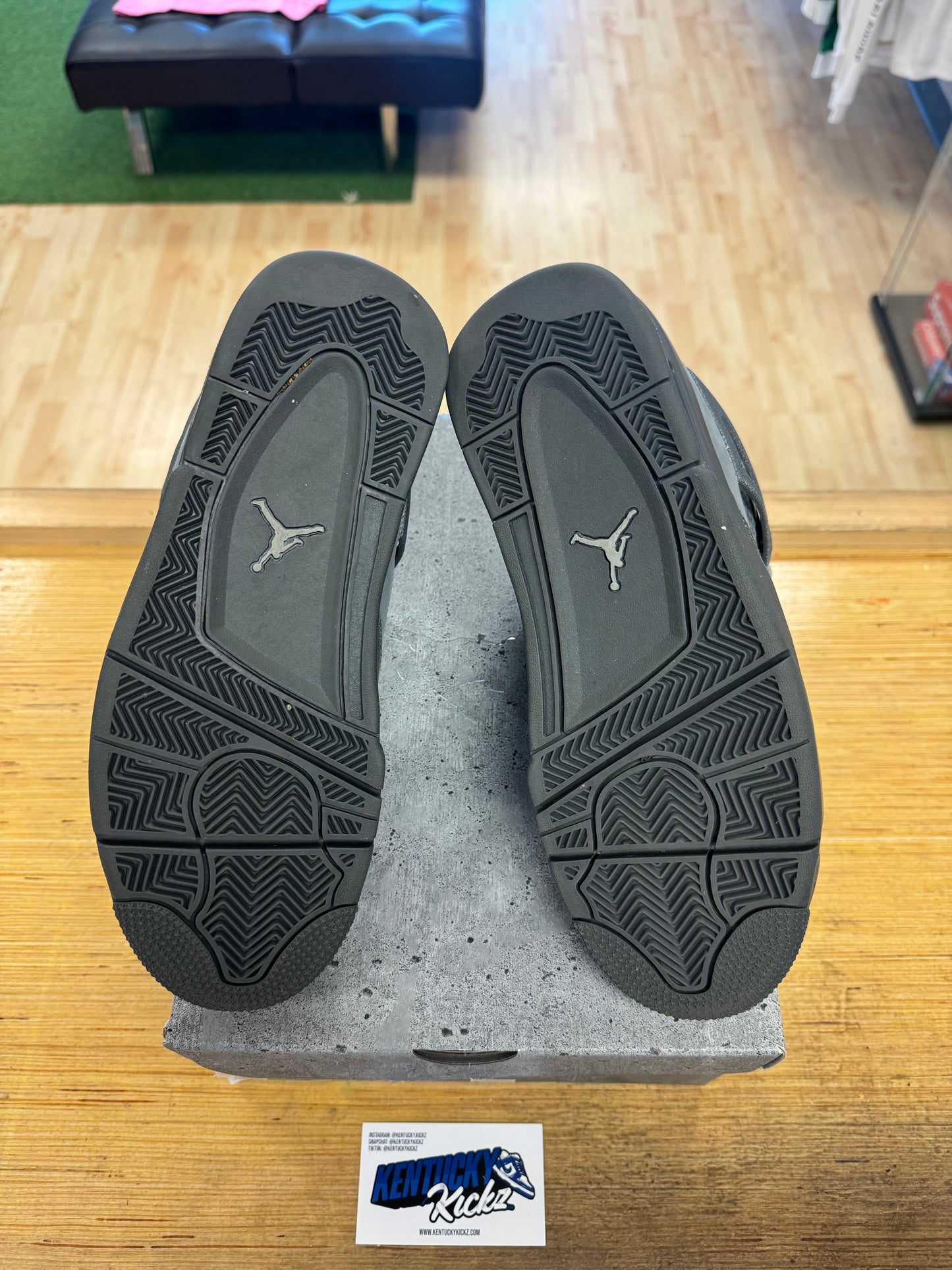 Jordan 4 Retro “Wet Cement” (Sz 8.5)
