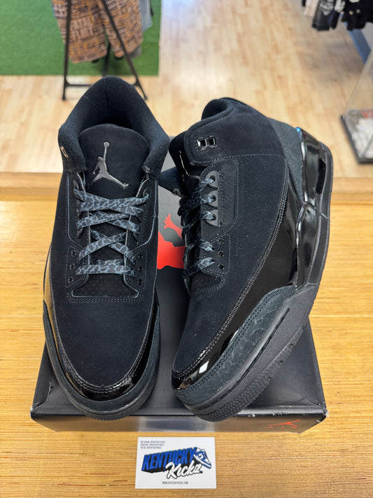 Jordan 3 Retro “Black Cat” 2025 (Sz 12)