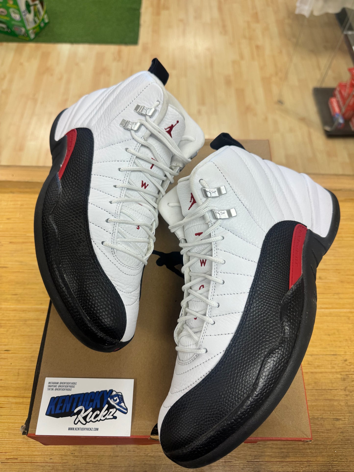Jordan 12 Retro “Taxi Flip” (Sz 10.5)