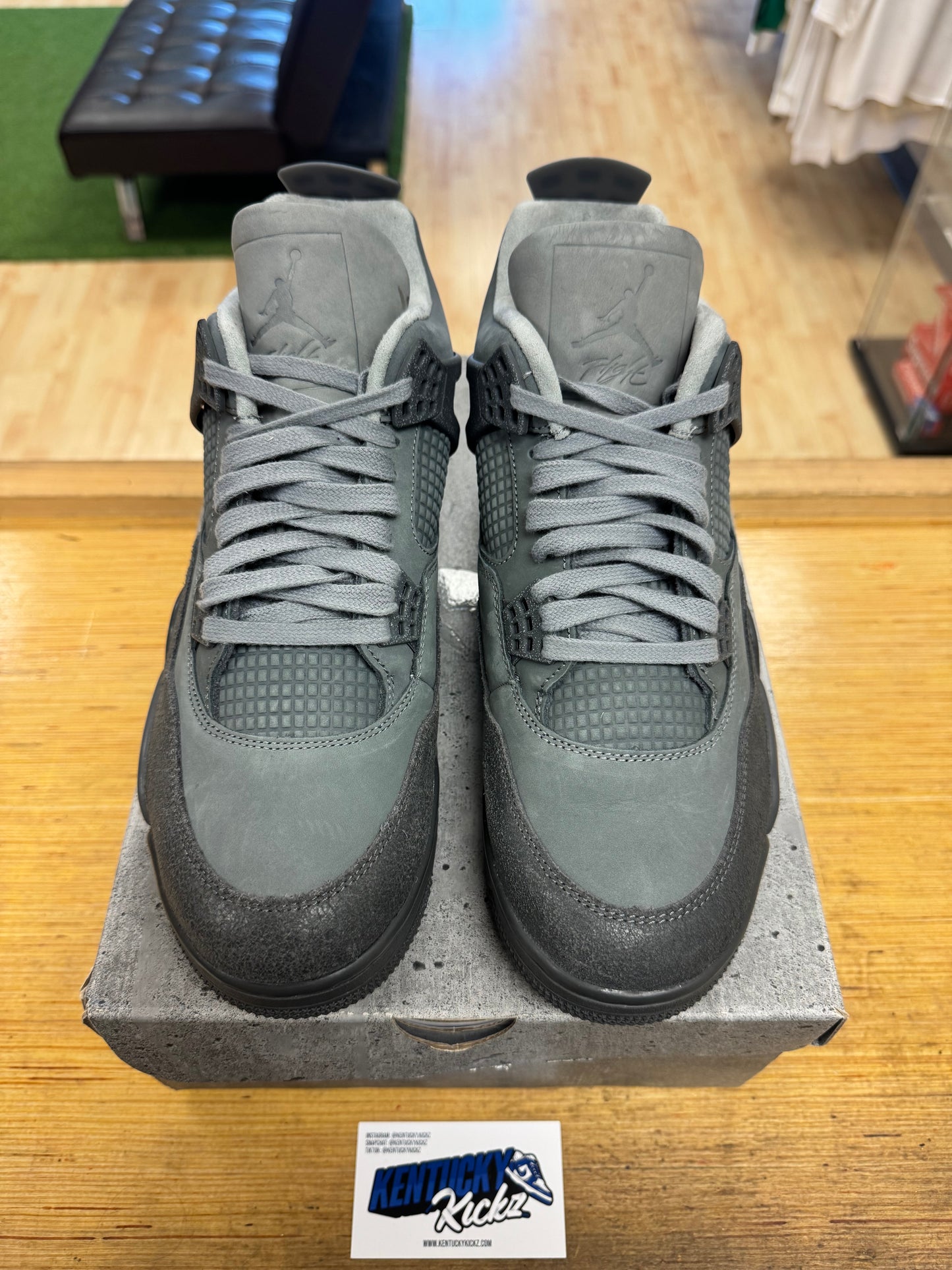 Jordan 4 Retro “Wet Cement” (Sz 10.5)
