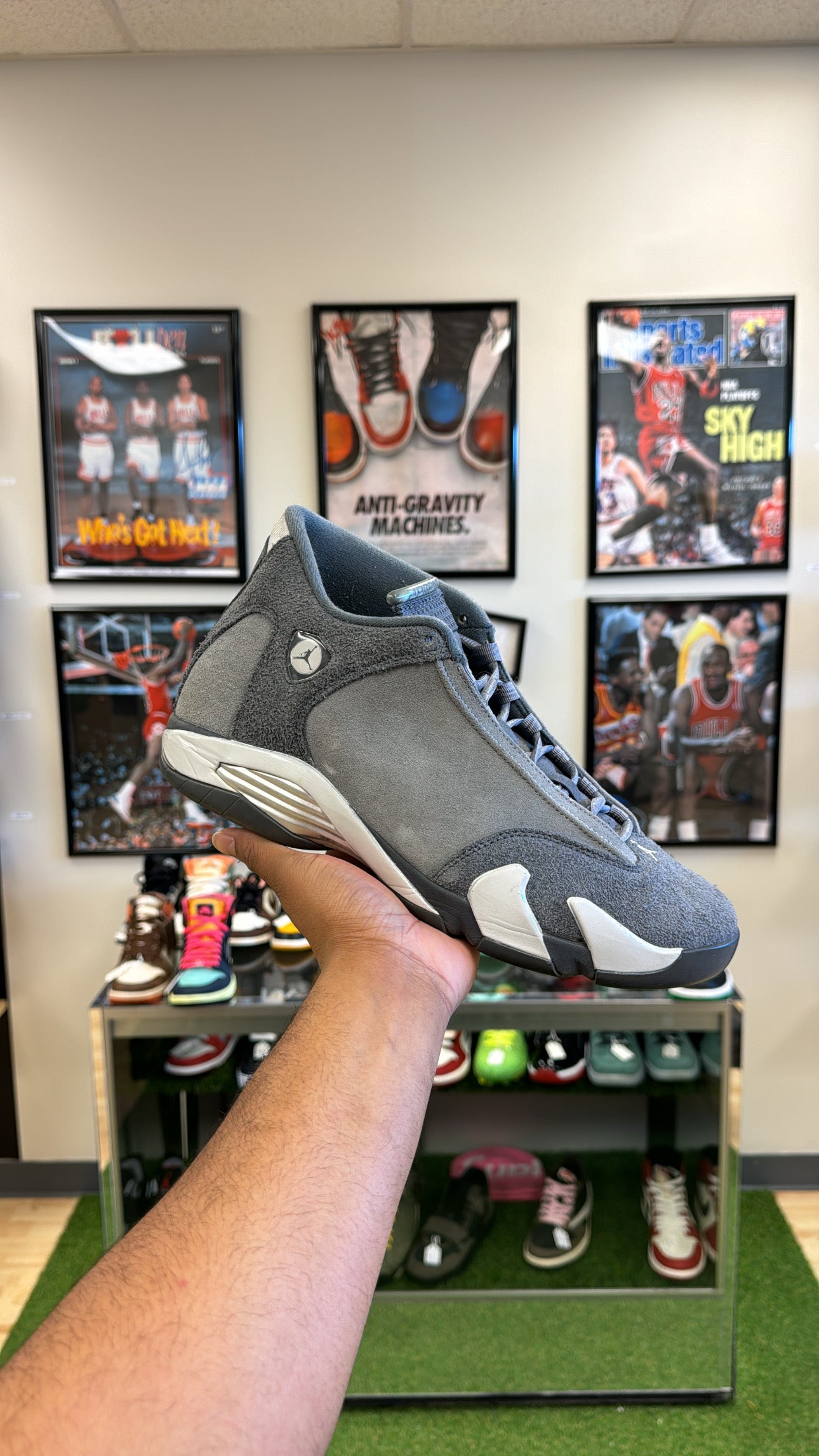 Jordan 14 Retro “Flint Grey” (Sz 11)