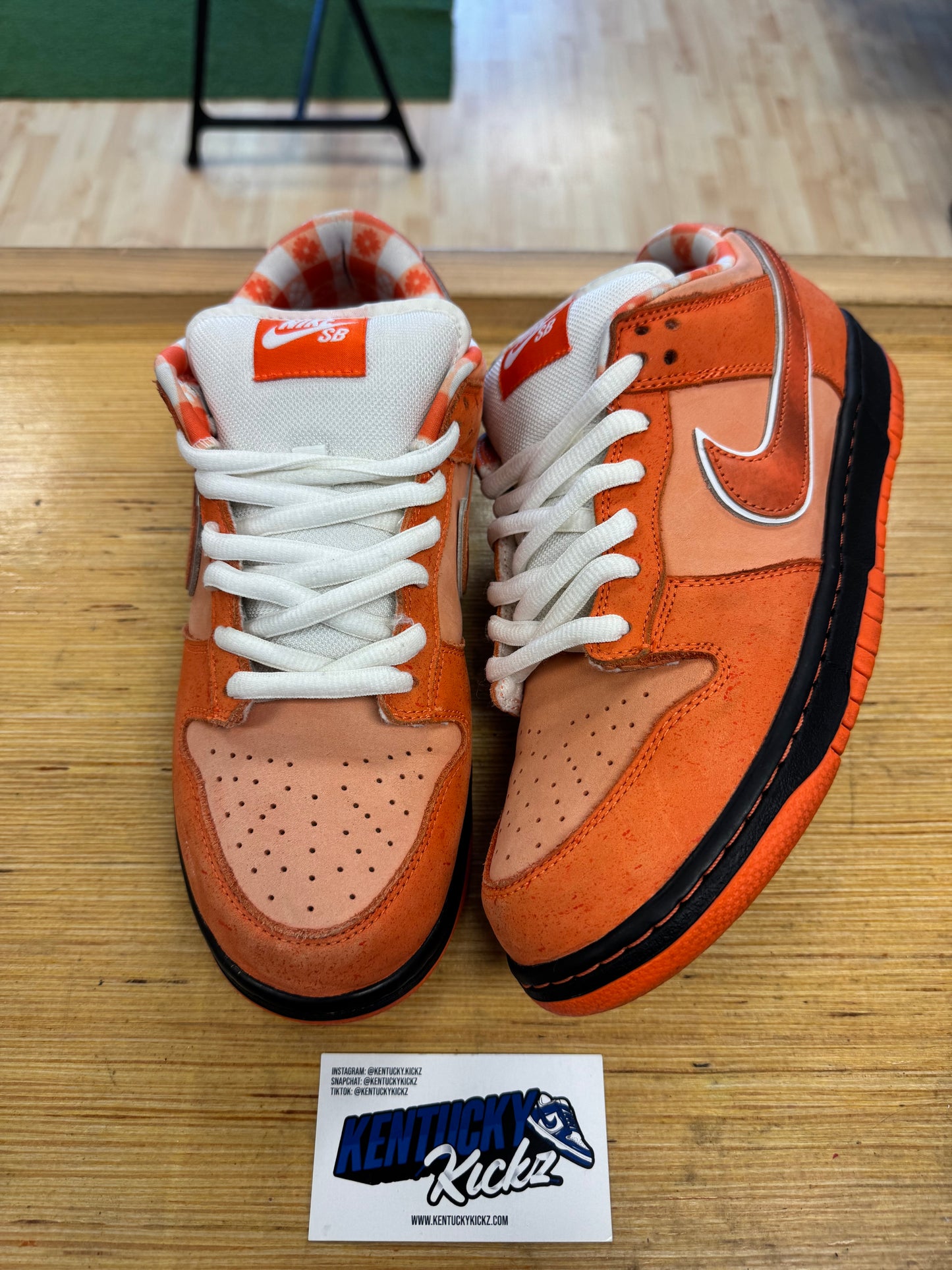 SB Dunk Low “Concepts Orange Lobster” (9.5)