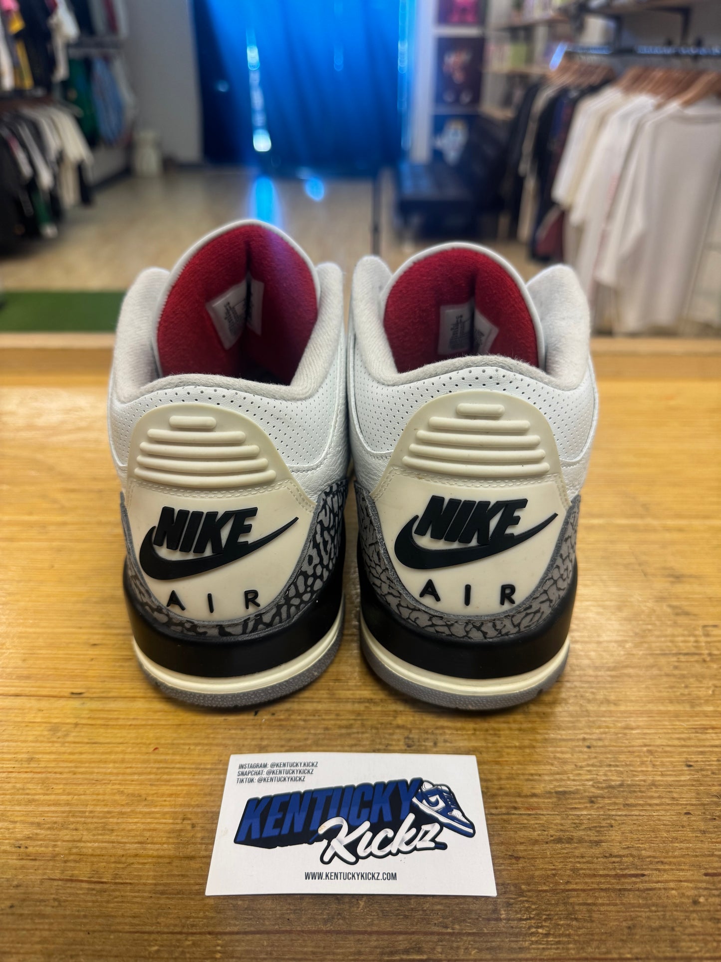 Jordan 3 Retro “White Cement Reimagined” (Sz 11)
