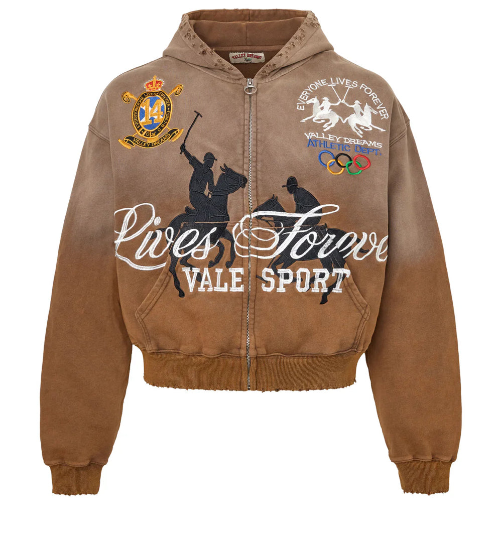 “Vale” VANDERBILT ZIP UP