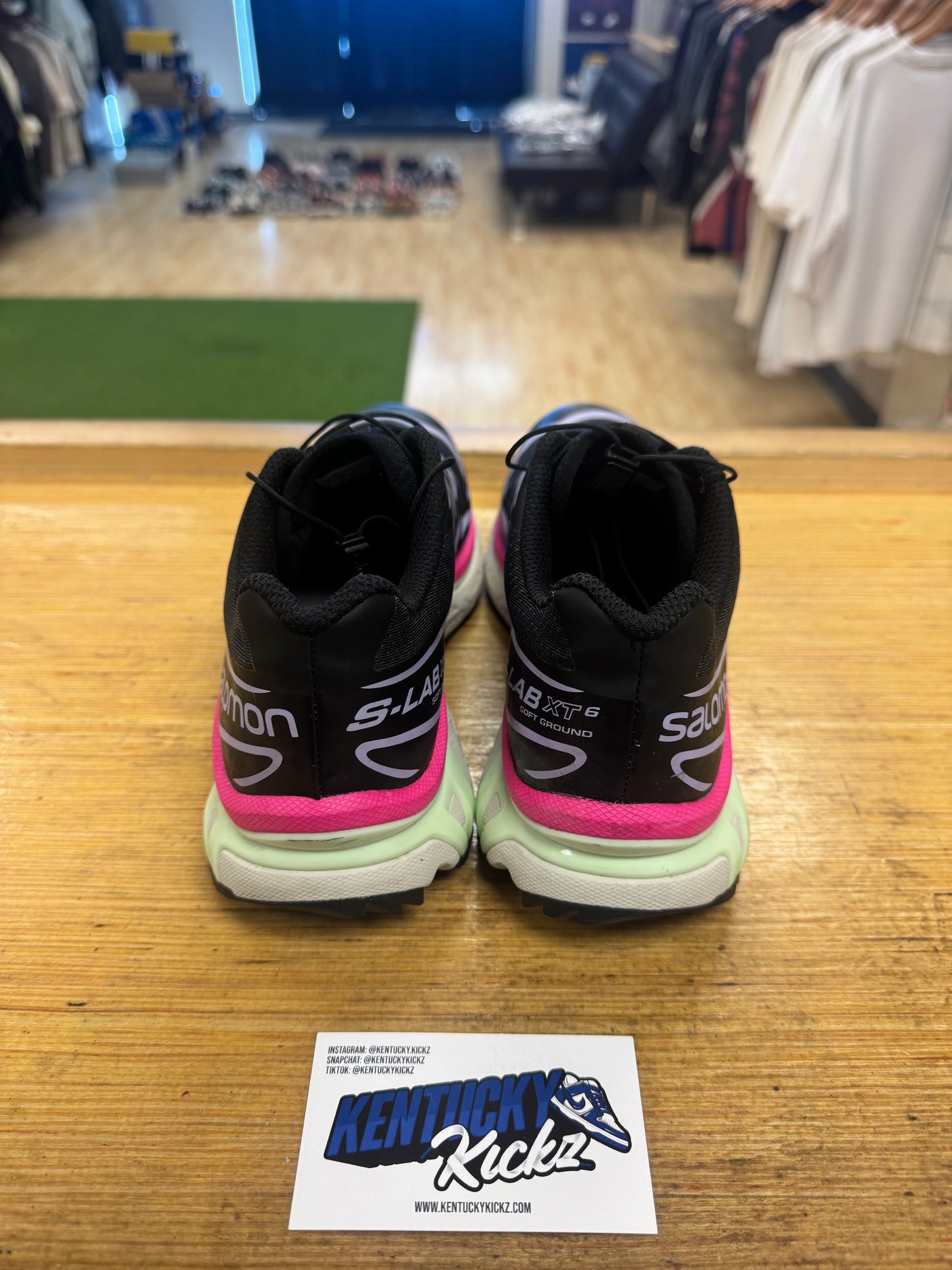 Salomon XT-6 “Black Lavender Pink” (Sz 8.5)