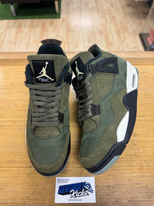 Jordan 4 Retro “Craft Medium Olive” (Sz 12)