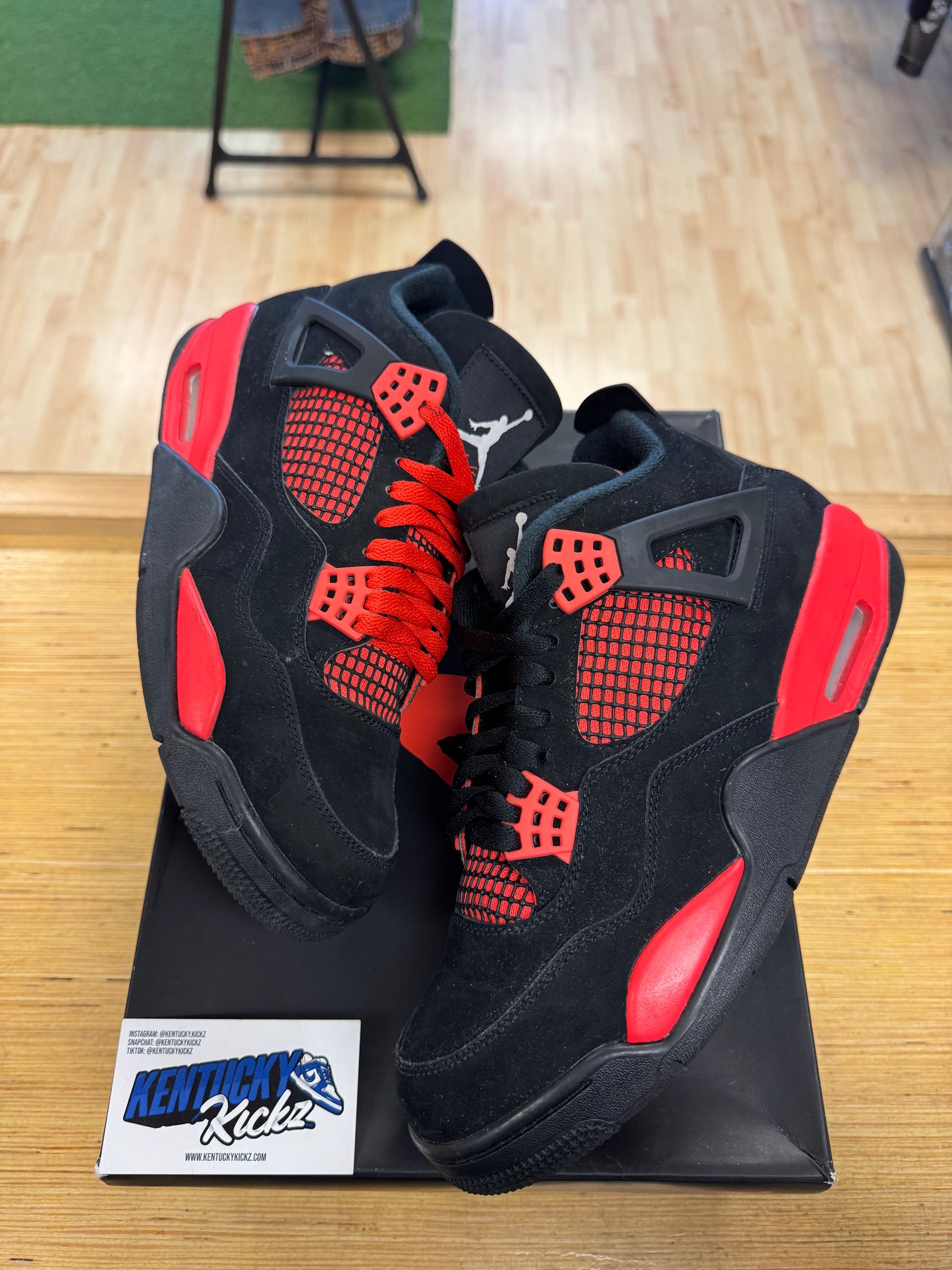 Jordan 4 Retro “Red Thunder” (Sz 9.5)