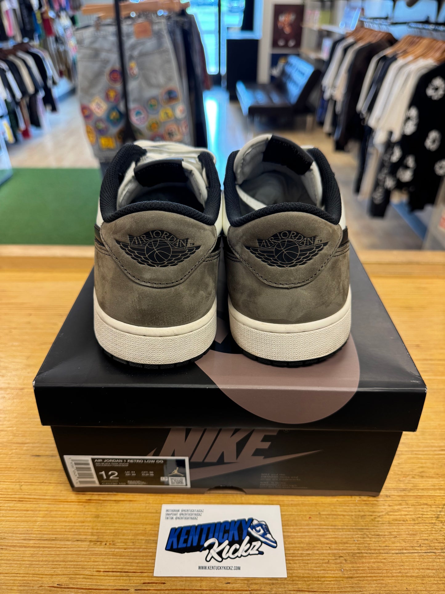 Jordan 1 Retro Low OG “Mocha” (Sz 12)
