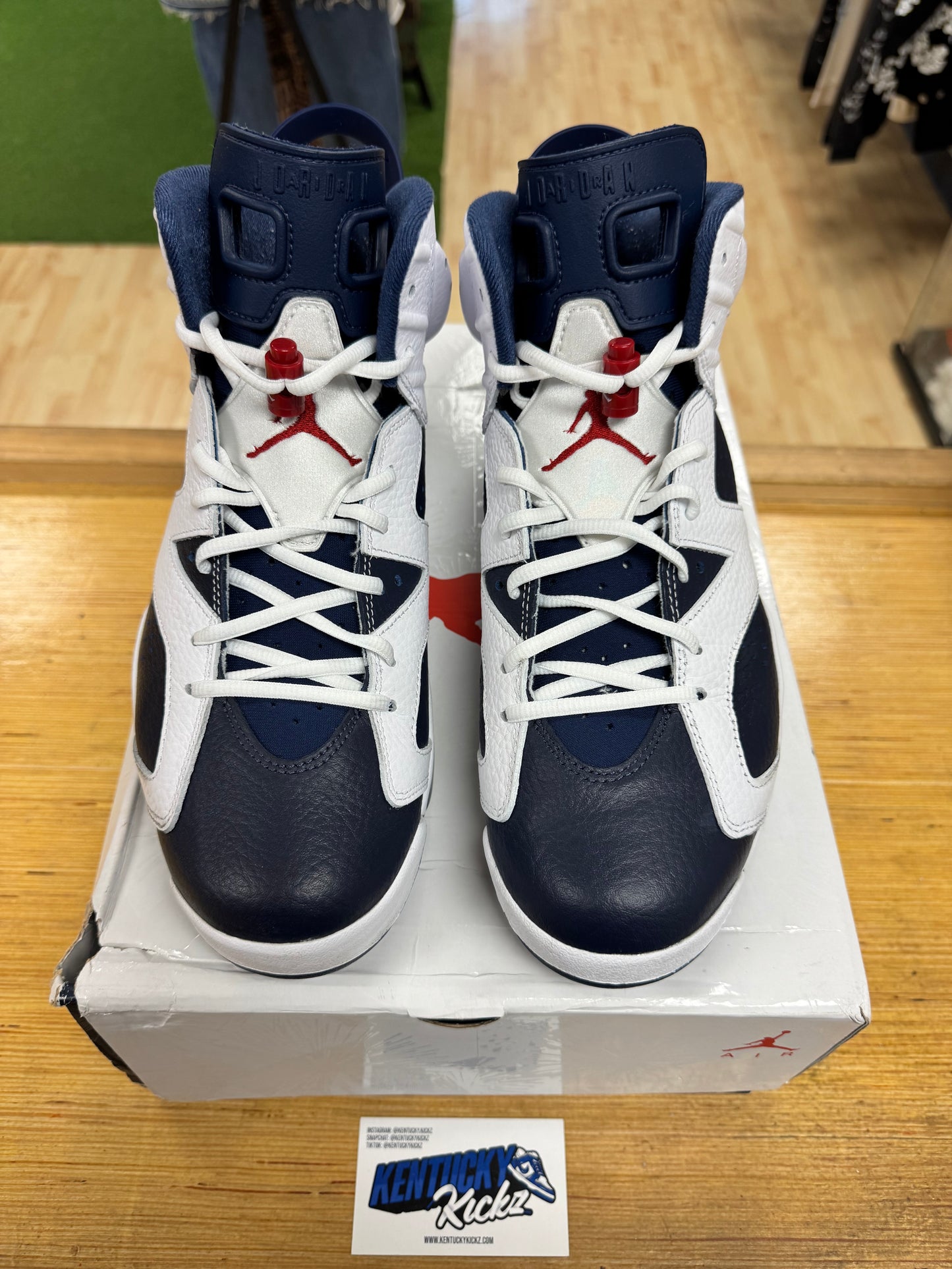 Jordan 6 Retro “Olympic” 2024 (Sz 12)