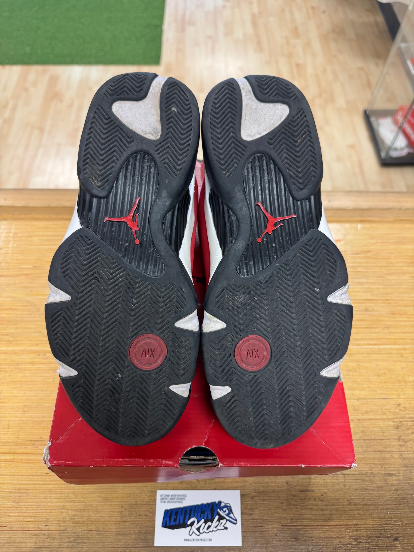 Jordan 14 Retro “Gym Red Toro” (Sz 11)