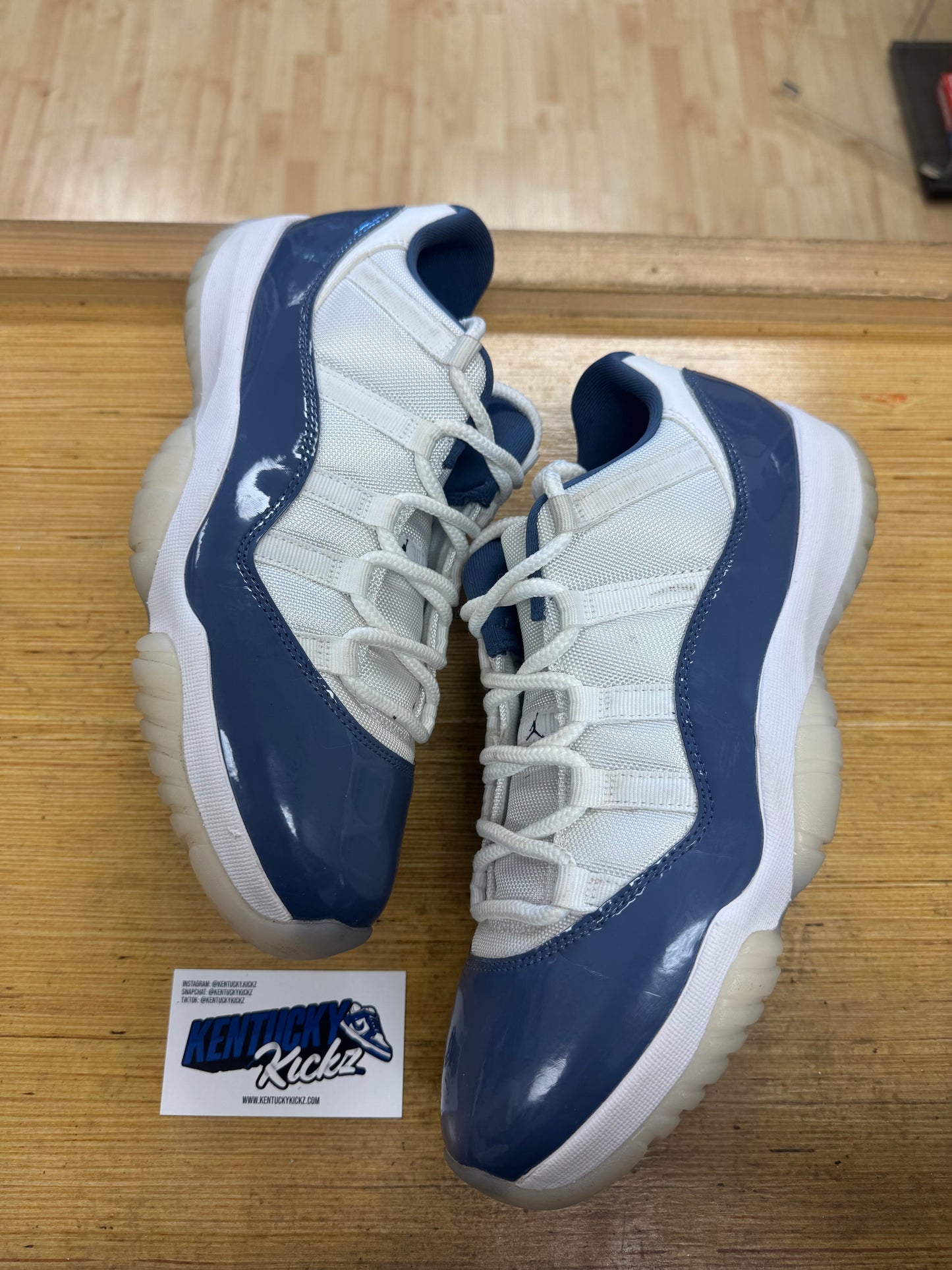 Jordan 11 Retro Low “Diffused Blue” (Sz 10.5)