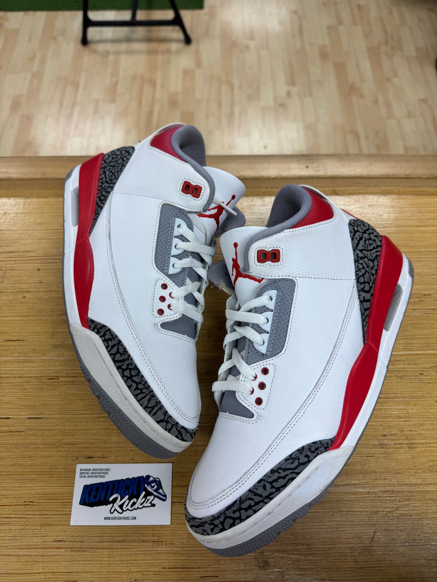 Jordan 3 Retro “Fire Red” 2022 (Sz 12)