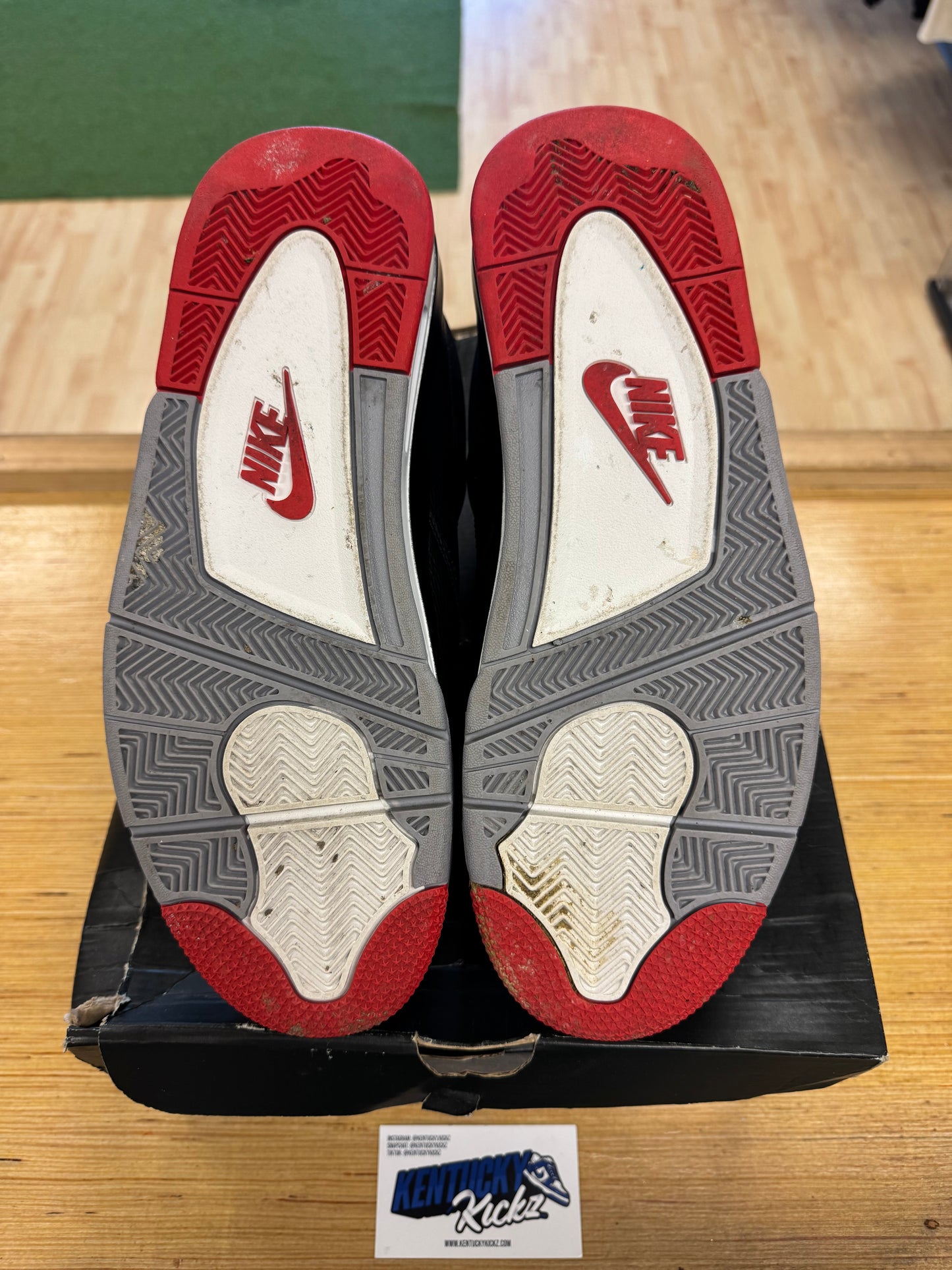 Jordan 4 Retro “Bred Reimagined” (Sz 12)