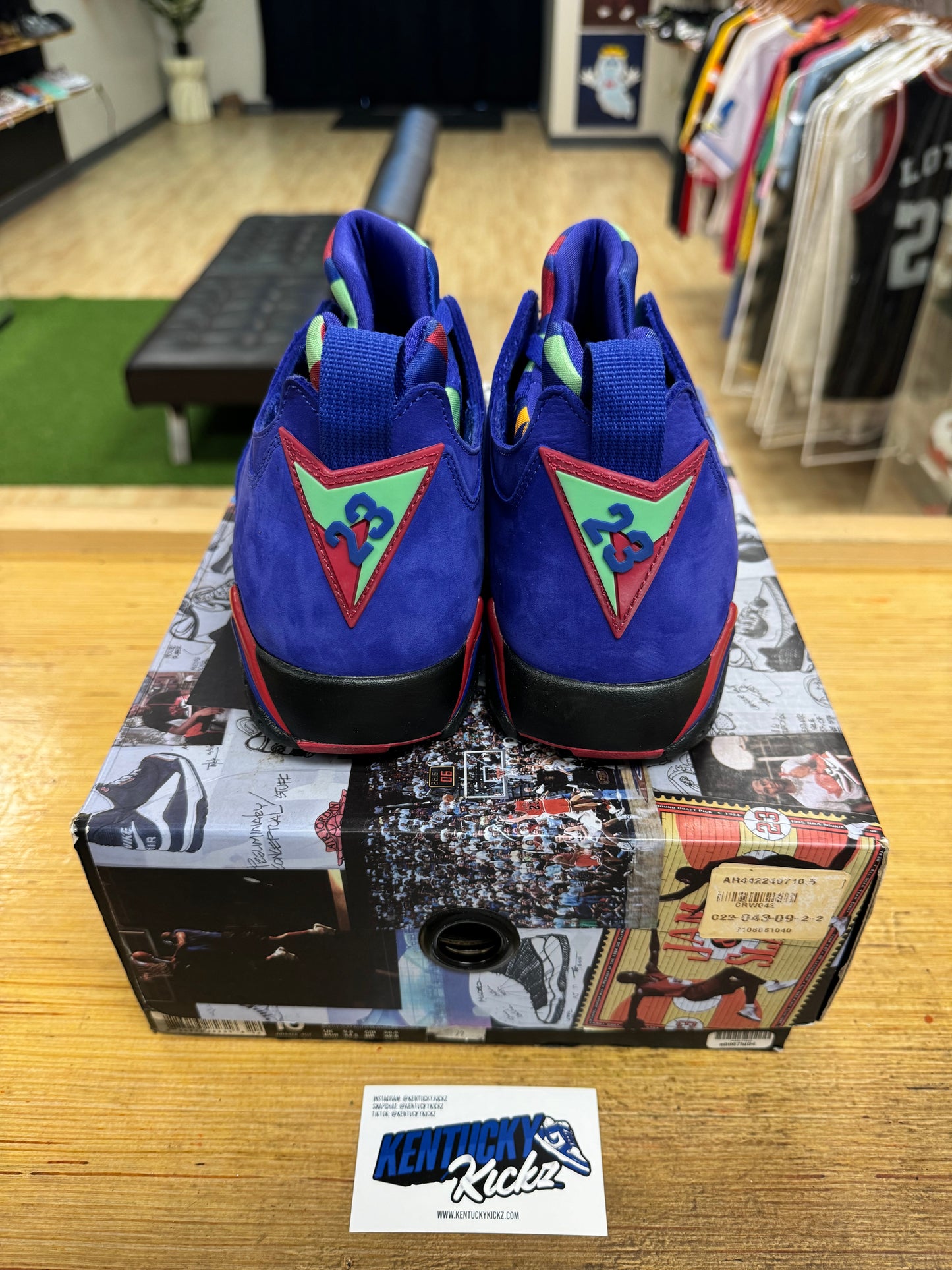 Jordan 7 Low “Bright Crimson” (Sz 10.5)