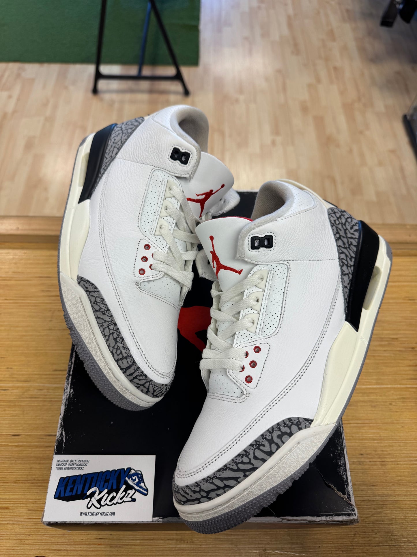 Jordan 3 Retro “White Cement Reimagined” (Sz 11)
