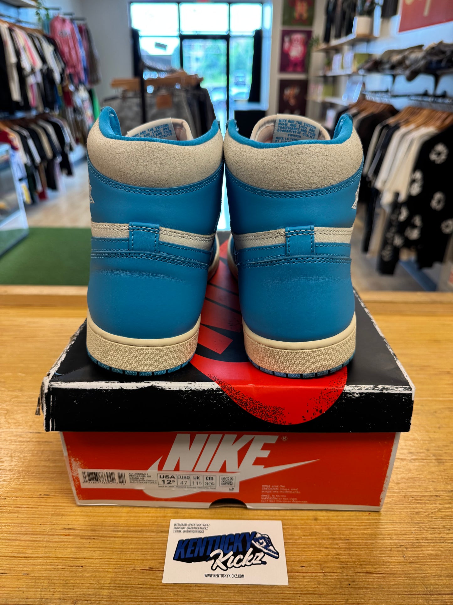 Jordan 1 Retro High OG “UNC Reimagined” (Sz 12.5)