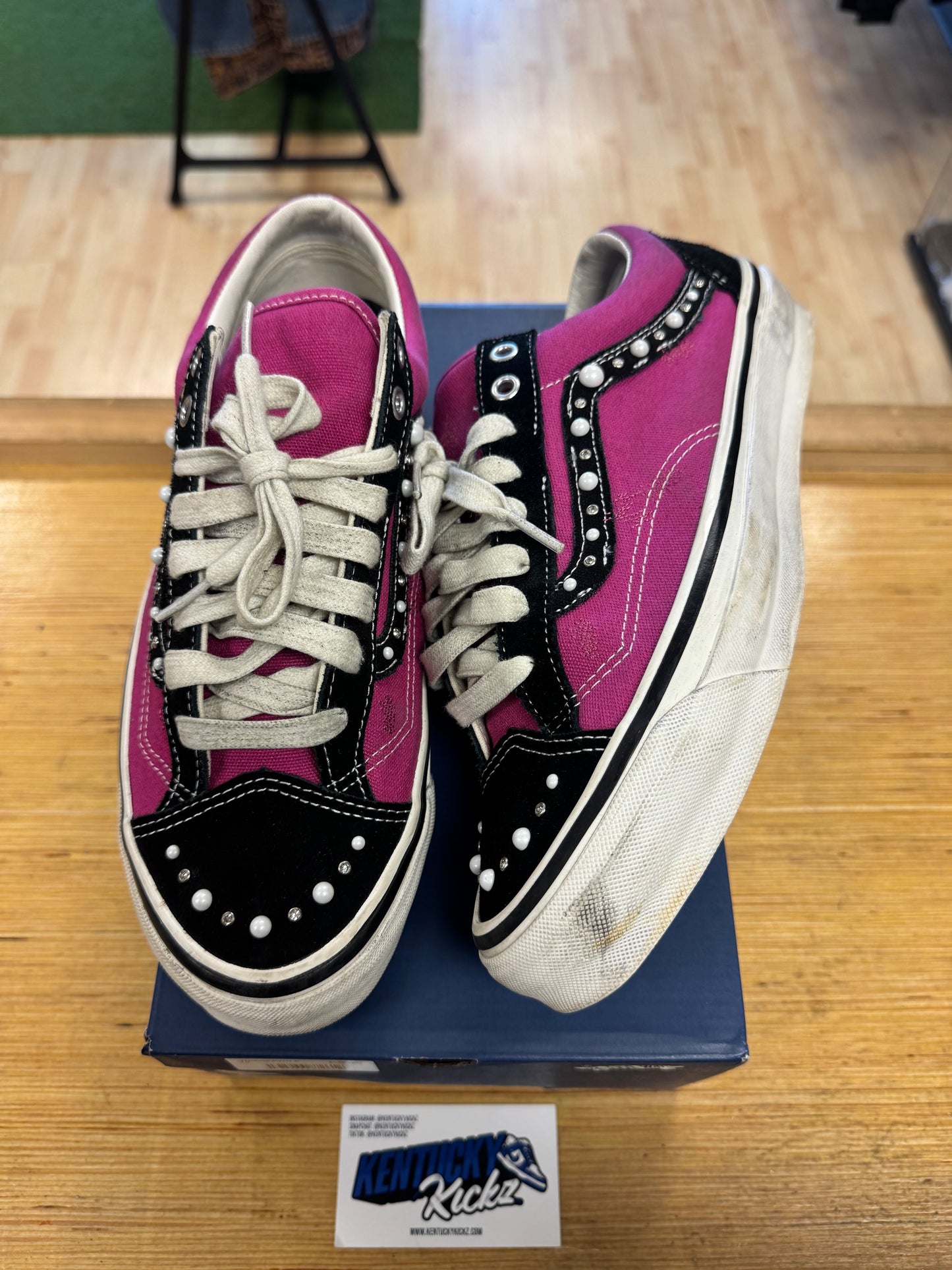 Vans LX Old Skool 36 “Pearlized Pack Pink Black” (Sz 10)