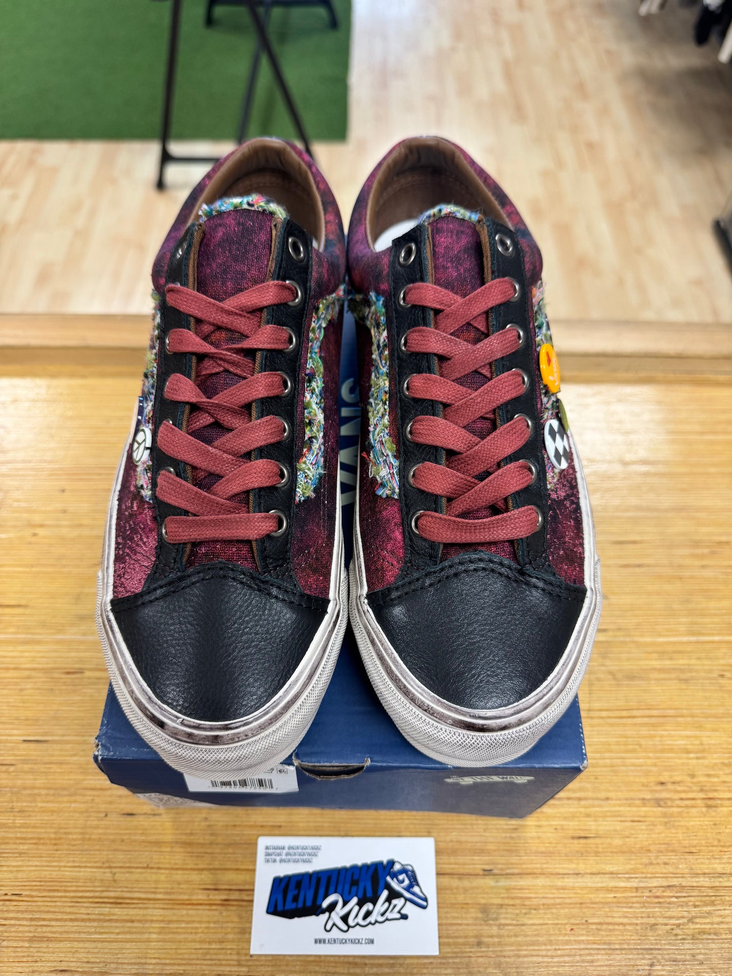Vans Old Skool 36 Lx “Souvenir Burgundy” (Sz 9)