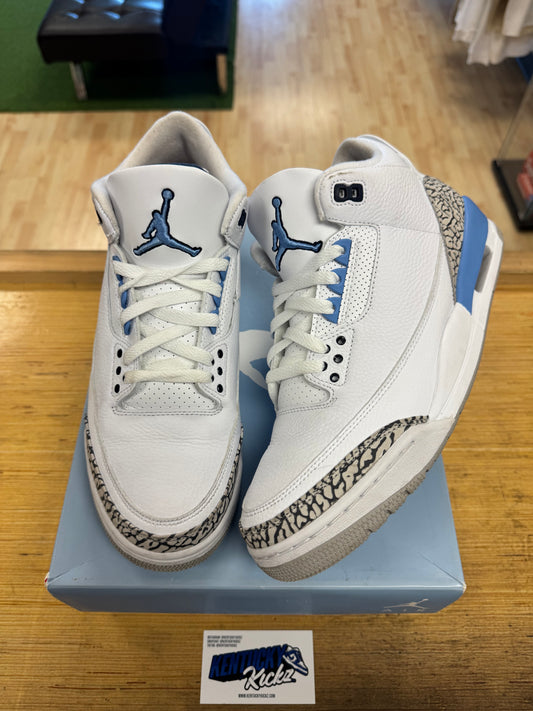 Jordan 3 Retro “UNC” (Sz 11)