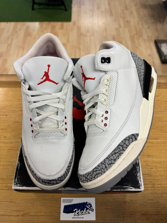 Jordan 3 Retro “White Cement Reimagined” (Sz 11.5)