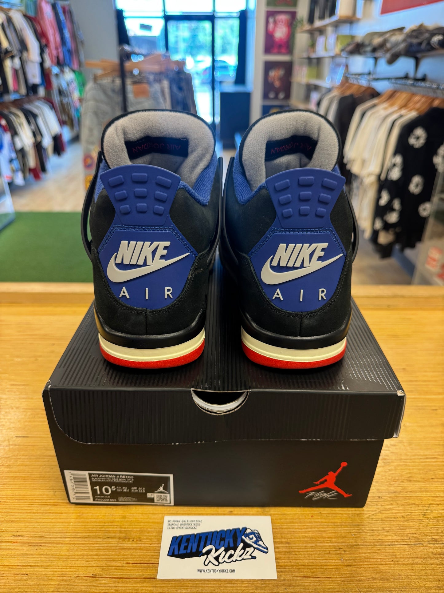 Jordan 4 Retro “Rare Air” (Sz 10.5)
