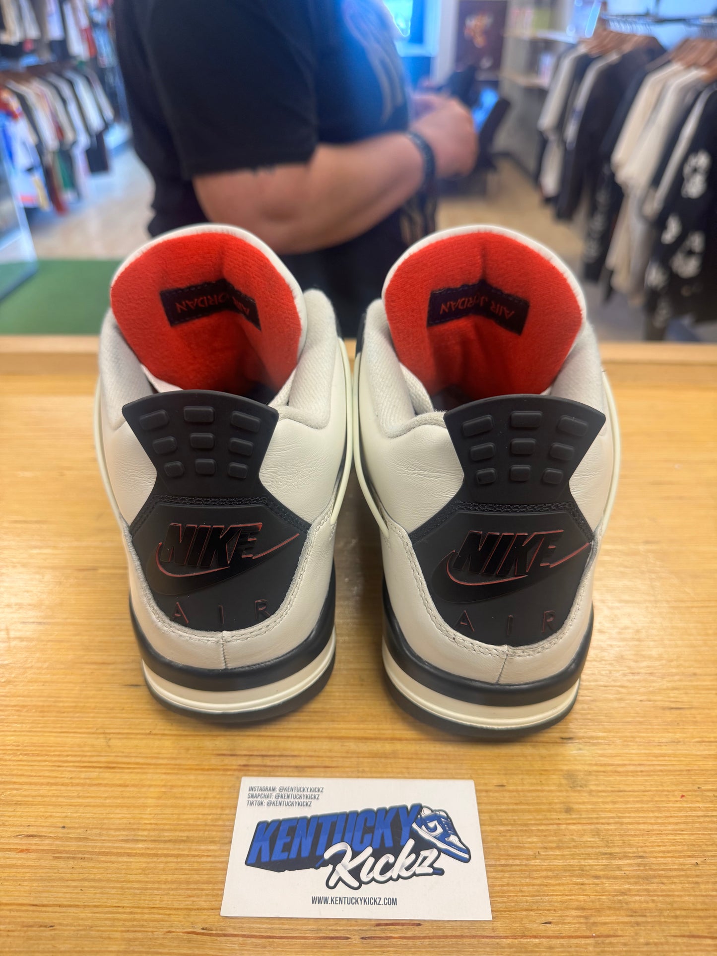 Jordan 4 Retro “Flight Club” (Sz 10.5)