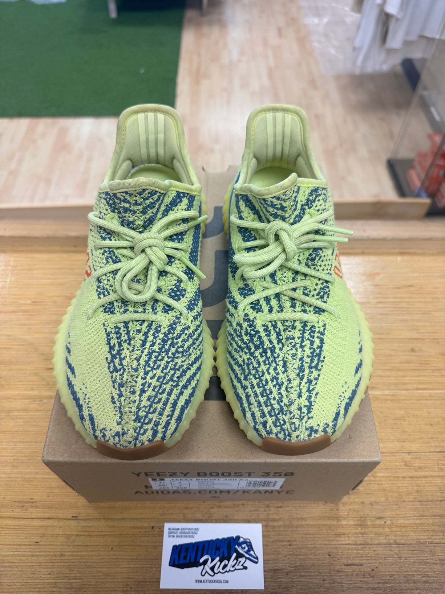 Yeezy 350 V2 “Semi Frozen Yellow” (Sz 7.5)