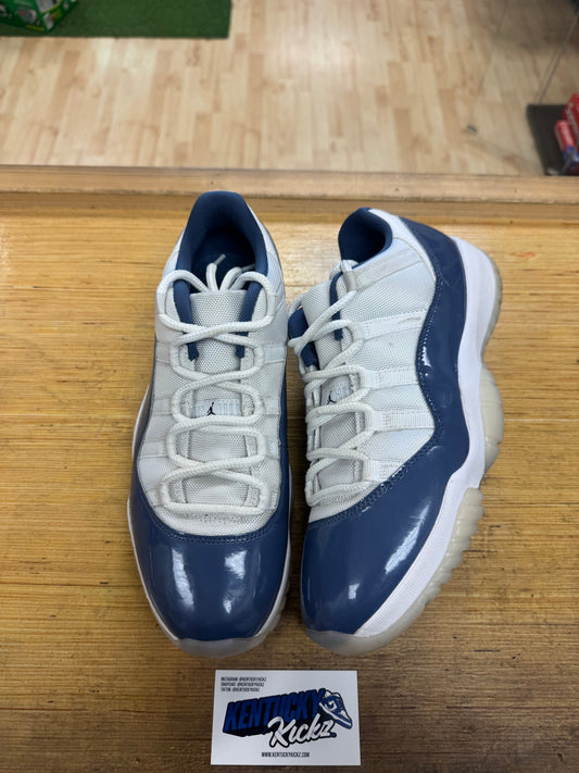 Jordan 11 Retro Low “Diffused Blue” (Sz 10.5)