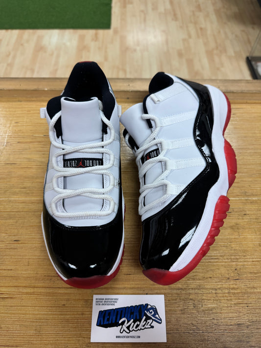 Jordan 11 Retro Low “Concord Bred” (Sz 10)