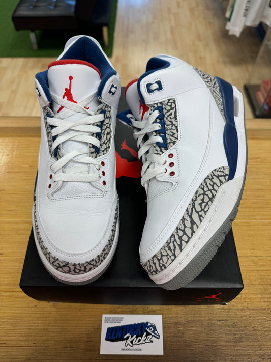 Jordan 3 Retro “True Blue” (Sz 10.5)