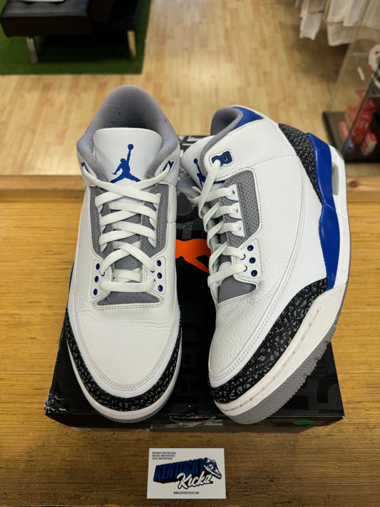Jordan 3 Retro “Racer Blue” (Sz 12)