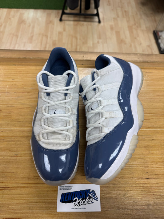 Jordan 11 Retro Low “Diffused Blue” (Sz 10.5)