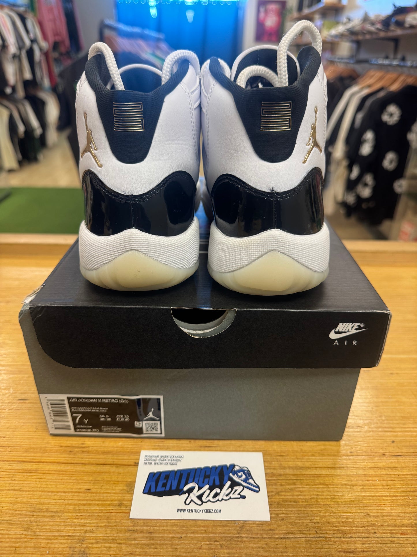 Jordan 11 Retro “DMP Gratitude” 2023 (Sz 7Y)