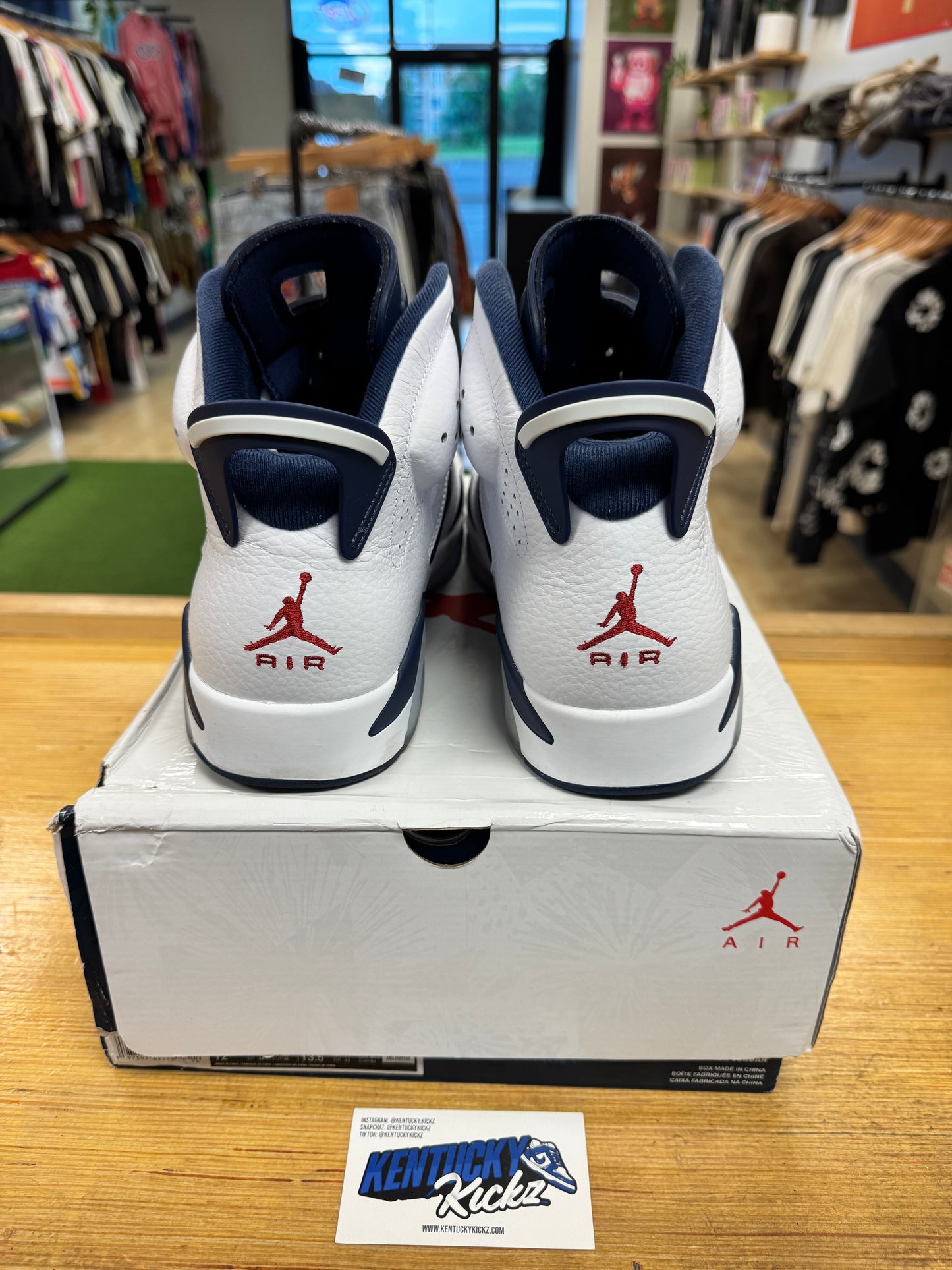 Jordan 6 Retro “Olympic” 2024 (Sz 12)