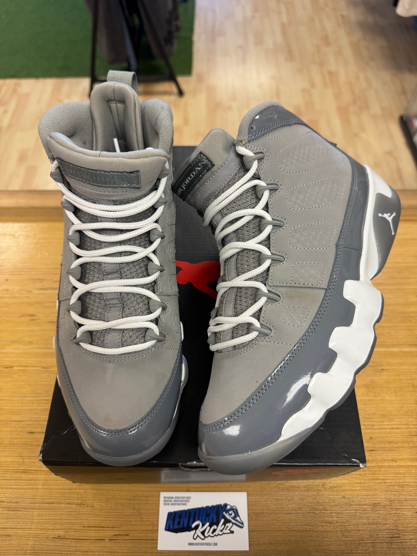 Jordan 9 Retro “Cool Grey” 2025 (Sz 9)