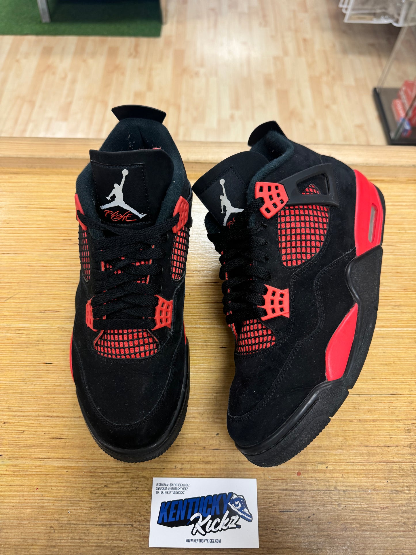 Jordan 4 Retro “Red Thunder” (Sz 10.5)