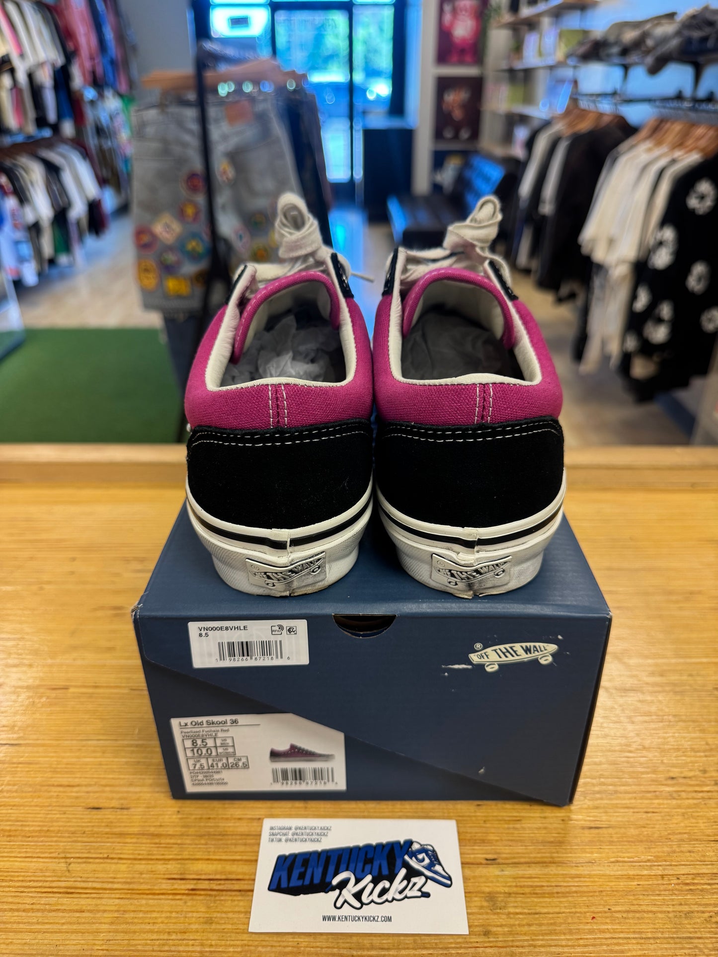 Vans LX Old Skool 36 “Pearlized Pack Pink Black” (Sz 8.5)