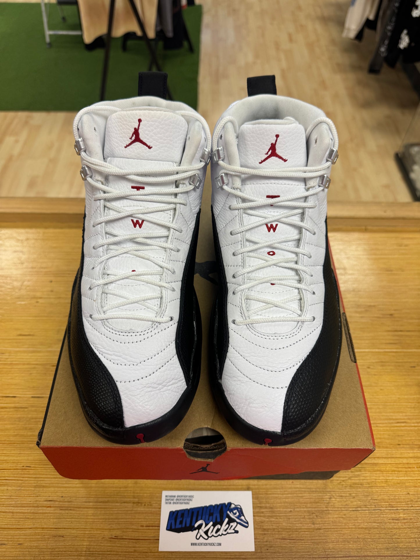 Jordan 12 Retro “Taxi Flip” (Sz 10)