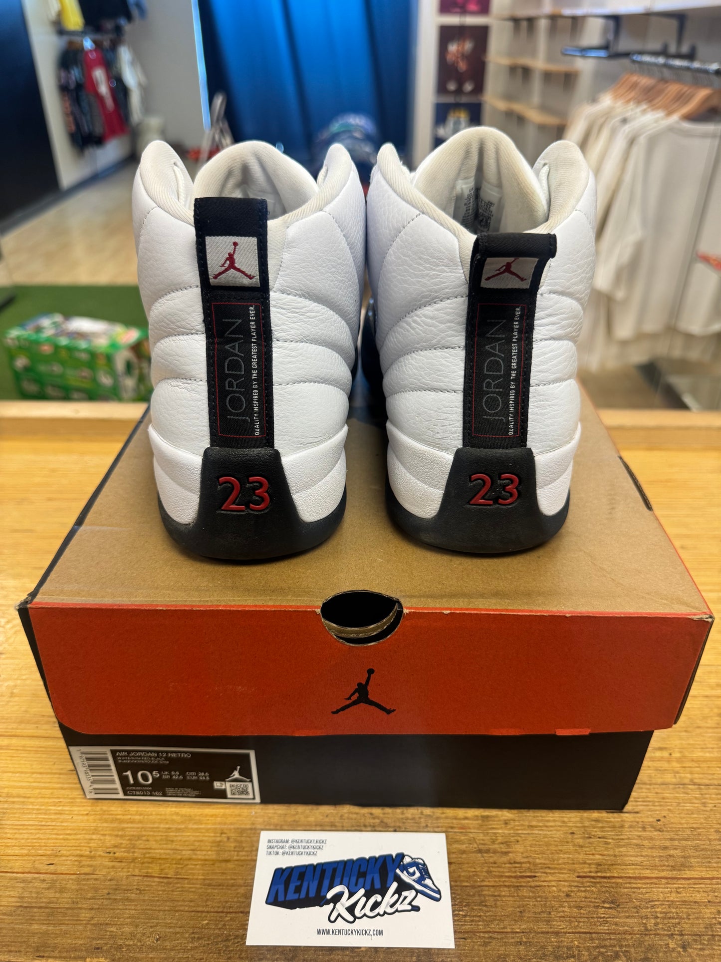 Jordan 12 Retro “Taxi Flip” (Sz 10.5)