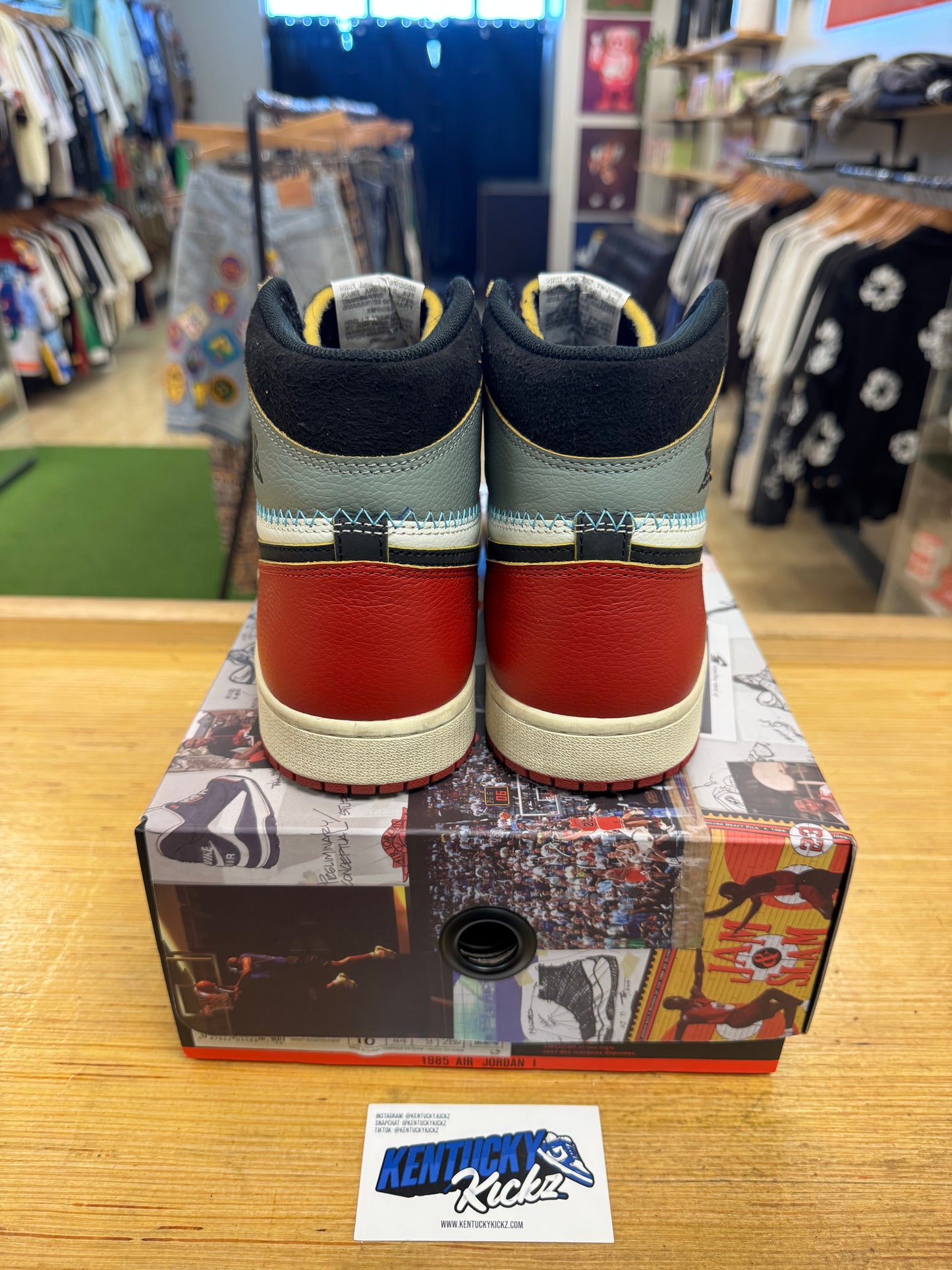 Jordan 1 Retro High OG SP “Union LA Chicago Shadow” (Sz 10)