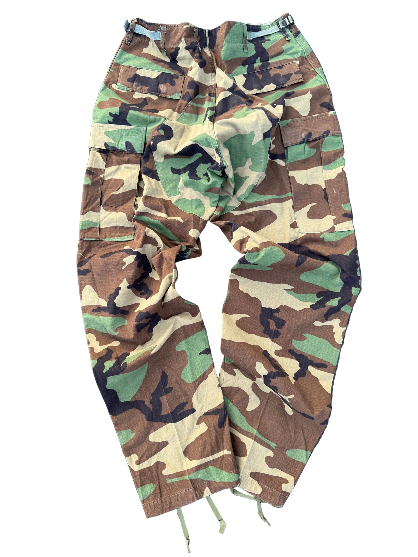 “Vintage” Camo Cargo Military Pants