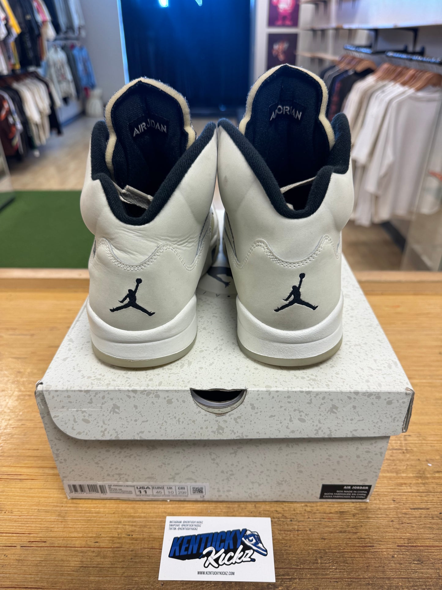 Jordan 5 Retro “Sail” (Sz 11)